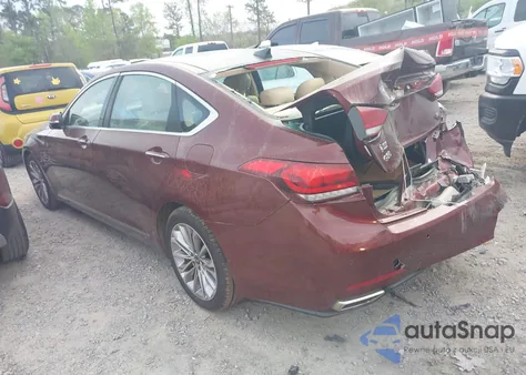 2016 Hyundai Genesis 3.8L from USA, damaged, VIN KMHGN4JE9GU107337